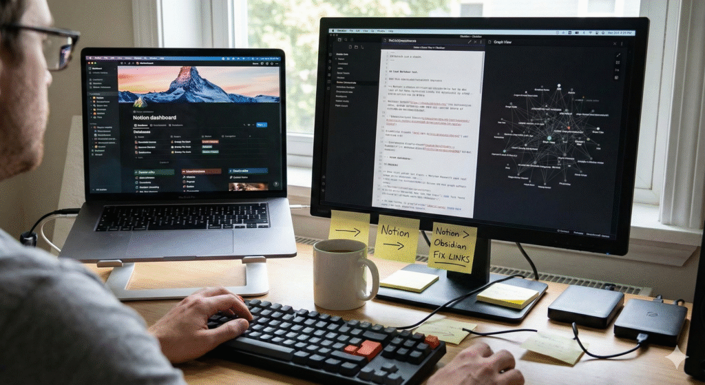 My Second Brain Migration: Notion to Obsidian