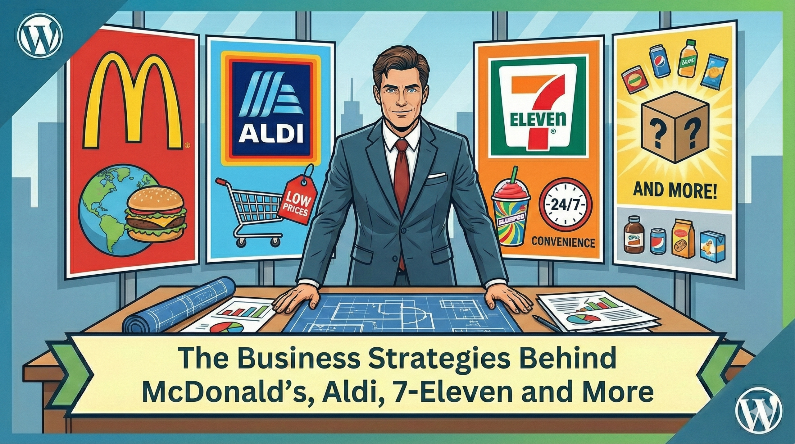 Read more about the article The Business Strategies Behind McDonald’s, Aldi, 7-Eleven and More