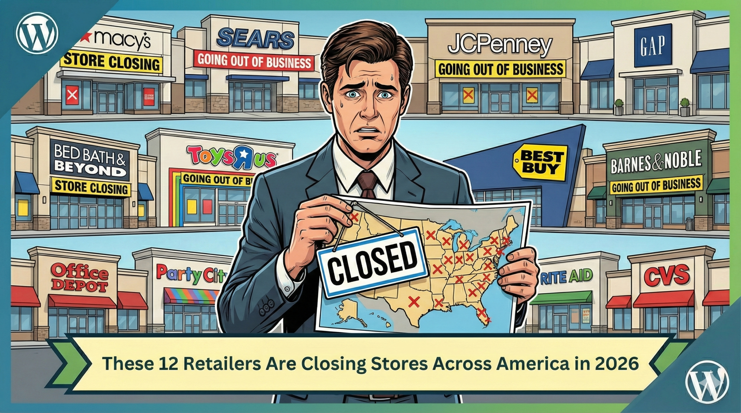 Read more about the article These 12 Retailers Are Closing Stores Across America in 2026